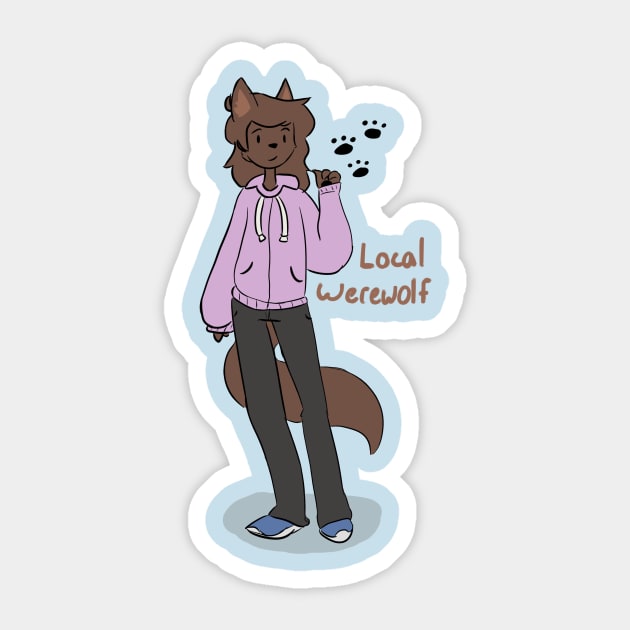 Local Werewolf Sticker by DangerousPancakes